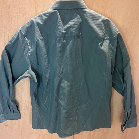 Men's Kenneth Cole Reaction Shirt Top button down size Extra Large 17.5 (34-35) - Picture 6 of 6